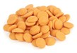 Orange chocolate chips