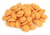 Orange chocolate chips