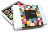 6 personalised chocolate box