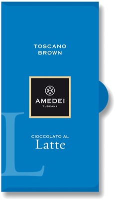 Amedei Toscano Brown milk chocolate bar