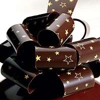 stars chocolate transfer sheets