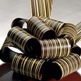 stripe chocolate transfer sheets