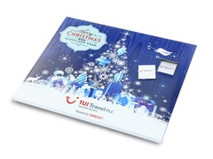 Personalised chocolate neapolitan advent calendar