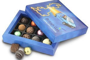 British Gas chocolate gift box