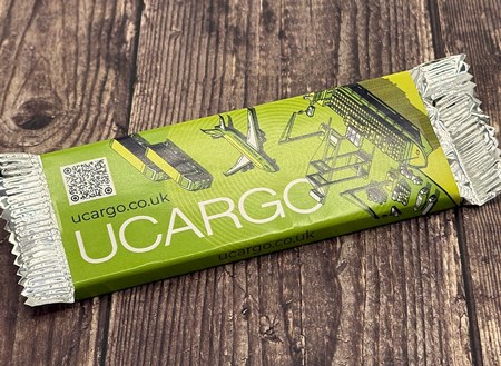 branded chocolate bar 40g