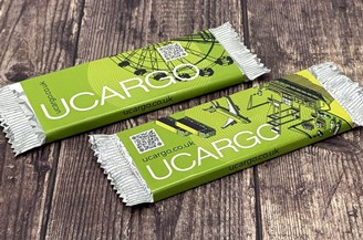 Branded Chocolate Bar 40g with QR Code