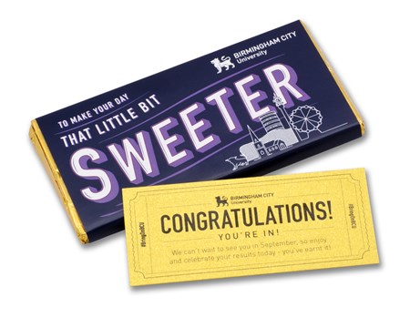 Personalised 50g Bar with Golden Ticket