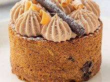 Parsnip, Apple & Chocolate Cake