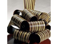 stripe chocolate transfer sheets