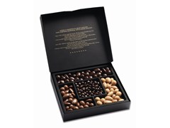 Valrhona Collection enrobed nuts and fruit gift box