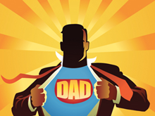 Fathers Day greeting card