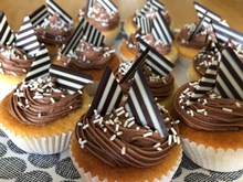 Luxury chocolate cake decorations