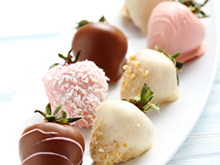 fruit dipped in chocolate facebook competition flyer