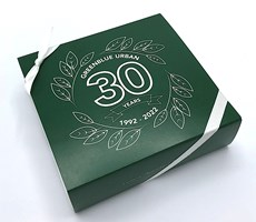 GreenBlue Urban branded chocolate box