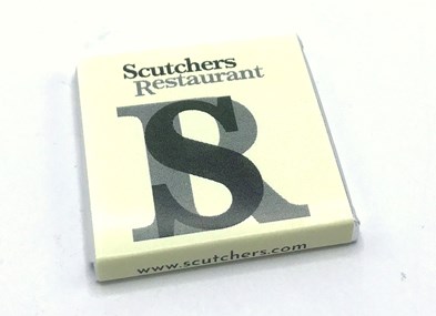 Scutchers Restaurant complimentary chocolates