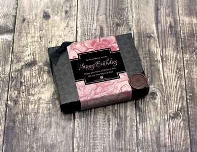 6 Box - Pink Flowers