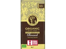 Equal Exchange, Toasted almond dark chocolate bar