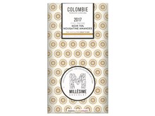 Millesime, Colombie 2017, 75% Nougatine Amandes dark chocolate bar