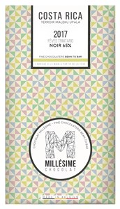 Millesime, Costa Rica 2017, 65% dark chocolate bar