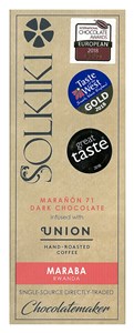 Solkiki, Maranon, 71% dark chocolate & coffee bar