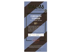 Malmo, Esmeralda Ecuador, 68% dark chocolate bar