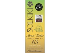 Solkiki, Gran Nativo, 63% dark chocolate bar