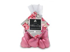Organza Gift Bag of 15 Milk Chocolate Hearts