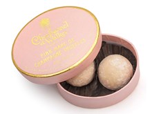 Charbonnel et Walker, Oval box, Pink Marc de Champagne truffles
