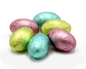 Pastel Easter eggs 3.5cm - Bulk box of 180
