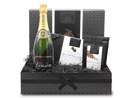 Chocolate and Champagne Large Gift Hamper - Chocolate Trading Co