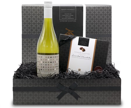 Chocolate and White Wine Gift Hamper