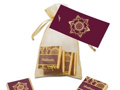 Personalised Organza Bag of Chocolate Neapolitans