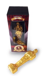 Personalised Milk Chocolate Award Figurine