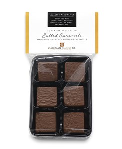 Chocolate Trading Co. Superior Selection 6 Salted Caramel’s Milk Chocolate Gift Pack