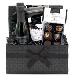 Click to view product details and reviews for Dark Chocolate Prosecco Mini Gift Hamper.