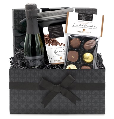 Superior Selection, Milk Chocolate & Prosecco Mini Hamper