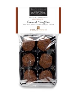 Superior Selection, 6 French Chocolate Truffles Gift Pack