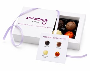Branded 4 Chocolate Box (Printed Sleeve)