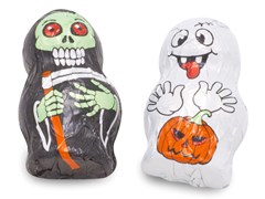 Halloween Foiled milk chocolate mini ghosts