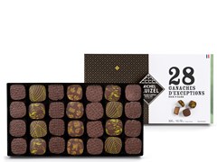 Single plantation, dark chocolate ganaches gift box