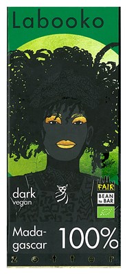 Zotter, Labooko Madagascar, 100% dark chocolate bar