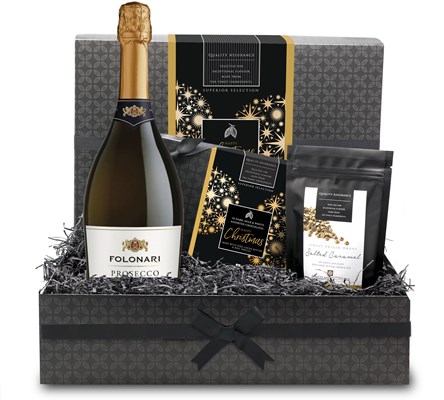 Superior Selection, Christmas Chocolate & Prosecco Large Gift Hamper