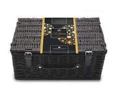 Christmas, Chocolate & Champagne large wicker hamper