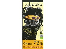 Zotter, Labooko Ghana, 72% dark chocolate bar