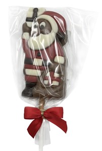 Chocolate Santa lolly