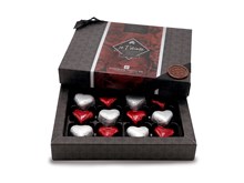 Je'Taime Fine Chocolate Hearts Valentines Gift Box