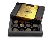 Superior Selection, Single Origin Ganaches Chocolate Gift Box - 12 box size