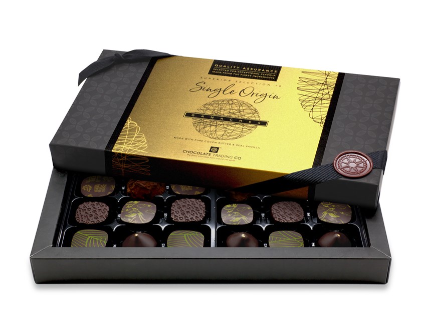 Buy dark chocolate gift boxes online for UK delivery by post