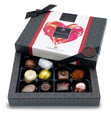 Valentine's 12 Assorted Chocolate Gift Box
