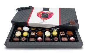 Click to view product details and reviews for Superior Selection Valentines 24 Assorted Chocolate Gift Box Personalised 24 Box.